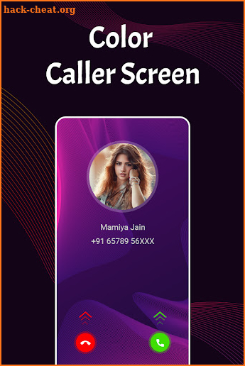 Color Caller Screen screenshot