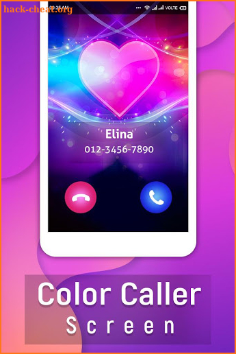 Color Caller Screen - Color Call Theme Dialer screenshot