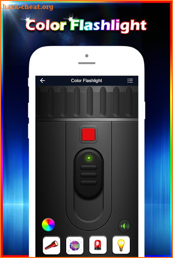 Color Flashlight on Call & SMS : Torch LED Flash screenshot