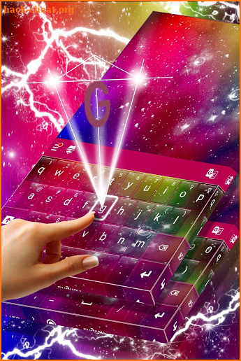 Color Galaxy Keyboard screenshot