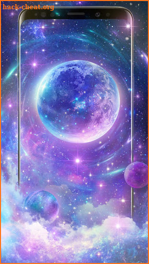 Color Galaxy Live Wallpapers screenshot