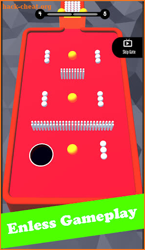 Color Hole vs Ball - Black Hole Games 3D screenshot