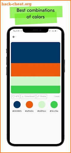 Color Hunt - Color Palettes screenshot