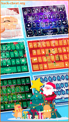 Color Keyboard, Christmas Keyboard 2019 screenshot