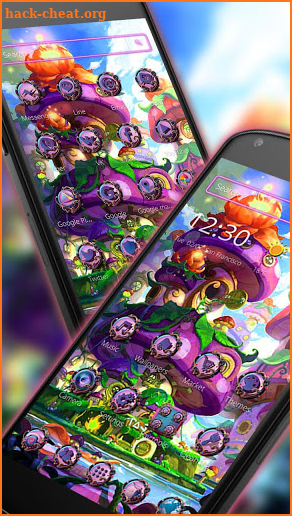 Color Magic Mushroom Theme screenshot