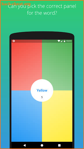 Color Name Skill Game screenshot