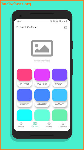 Color Palette - Extract/Create Colors & Gradients screenshot