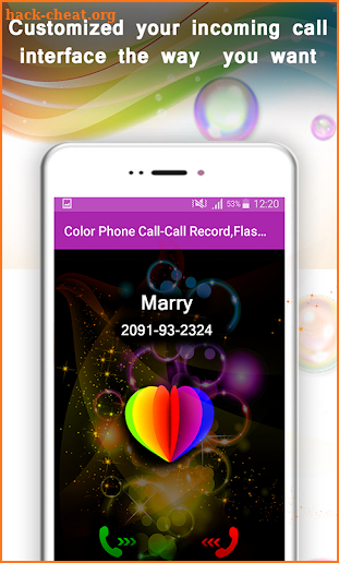 Color Phone Call Themes –Call Recording, Caller ID screenshot