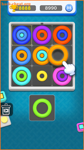 Color Rings - 3D Happy Ring Puzzle screenshot