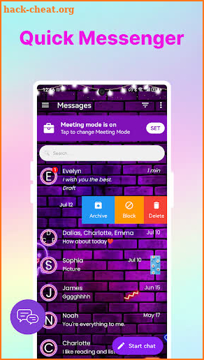 Color SMS: Message & Messenger screenshot