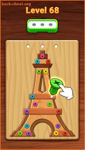 Color Wood Screw screenshot