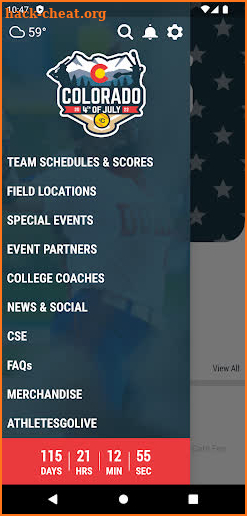 Colorado 4th of July Fastpitch screenshot