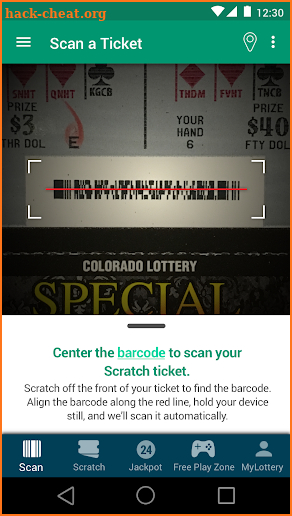 Colorado Lottery screenshot