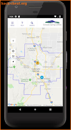 Colorado Springs Utilities screenshot