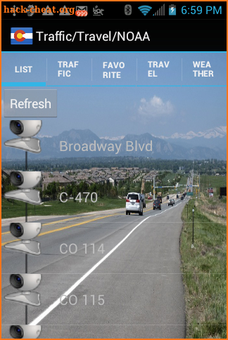 Colorado Traffic Cameras Pro screenshot