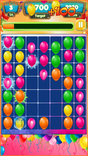 Colorful balloons - look for the same picture screenshot