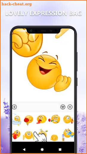 Colorful Bubble Message screenshot