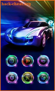 Colorful Car GO Launcher Theme screenshot