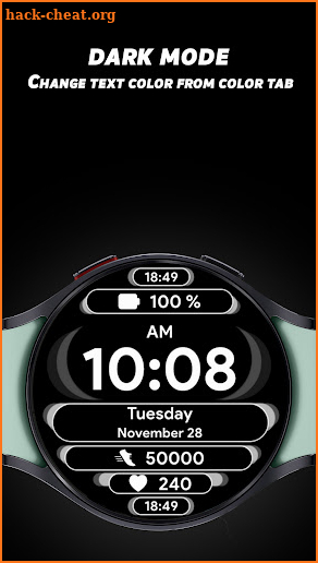 Colorful Cloud - Watch face screenshot