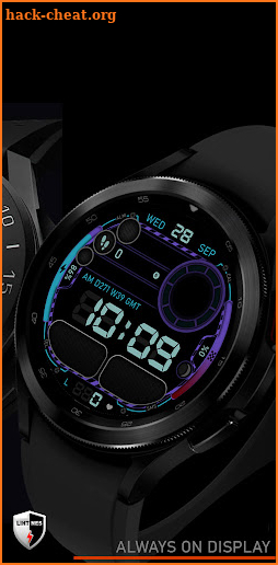 Colorful Digital Watch 072 screenshot