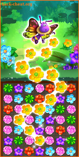 Colorful Flowers Match 3 screenshot