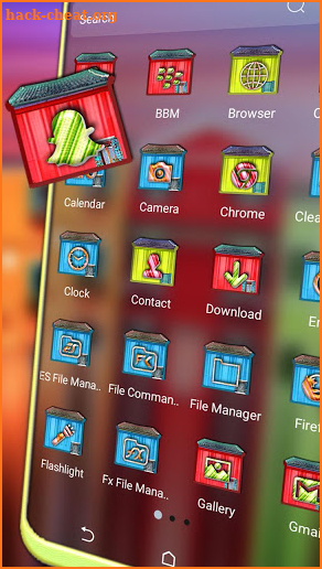 Colorful House Launcher Theme screenshot