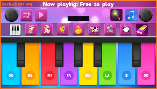 Colorful Instrument Simulator –Piano, Drum, Guitar screenshot