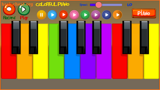 Colorful Piano screenshot