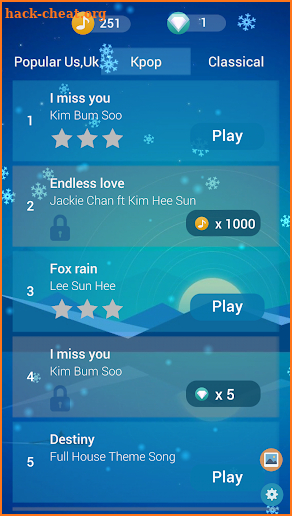 Colorful Piano Magic Tiles Kpop screenshot