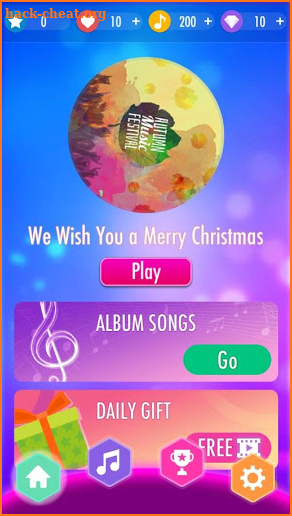 Colorful Piano Tiles - Hot Songs New Free Music screenshot