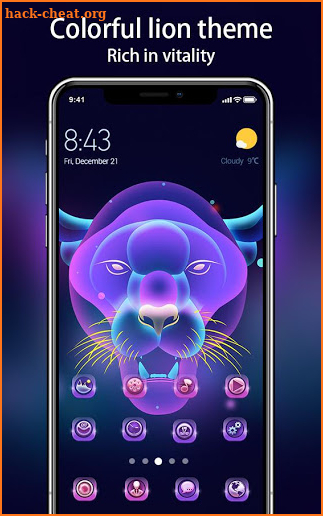 Colorful Shining Butterfly Theme for Galaxy M20 screenshot