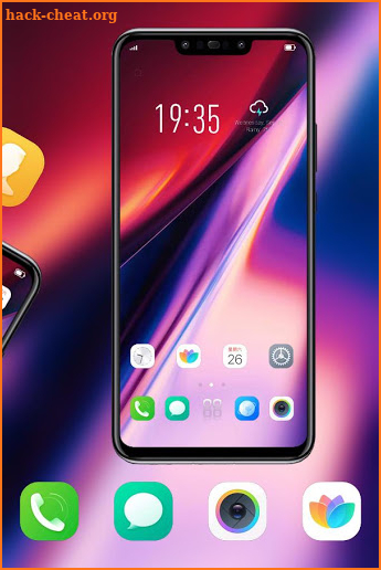 Colorful theme OnePlus 7 Pro 5G launcher screenshot