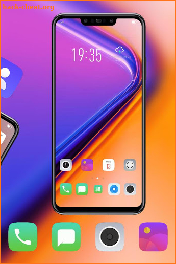 Colorful theme OnePlus 7 Pro launcher screenshot