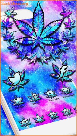 Colorful Weed Themes Live Wallpapers screenshot