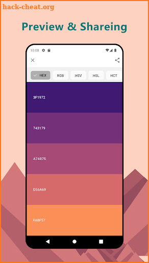 Colorific: Color Palette screenshot