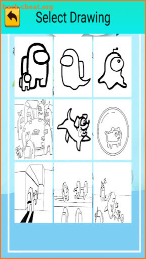 Coloring Amoung Book Us screenshot