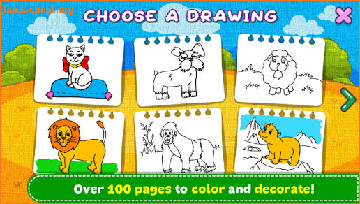 Coloring & Learn Animals - Kids Games screenshot