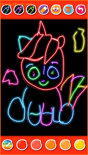 Coloring and learn kids doodle screenshot