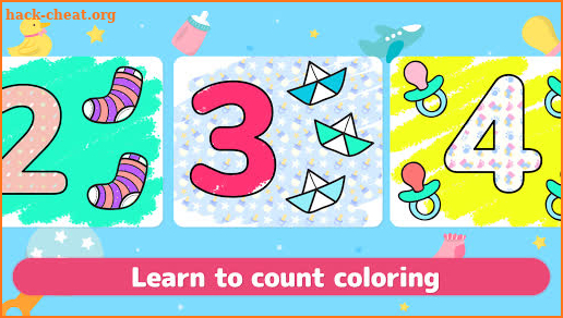 Coloring babies for kids - Cute baby drawing book screenshot