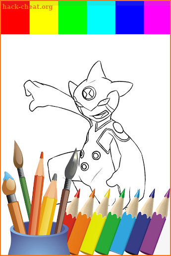 Coloring Ben Games For 10 Kids screenshot