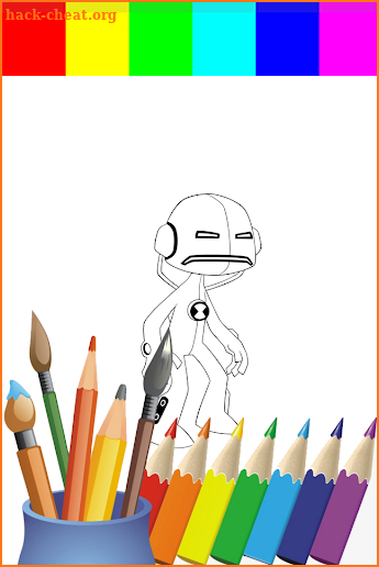 Coloring Ben Games For 10 Kids screenshot