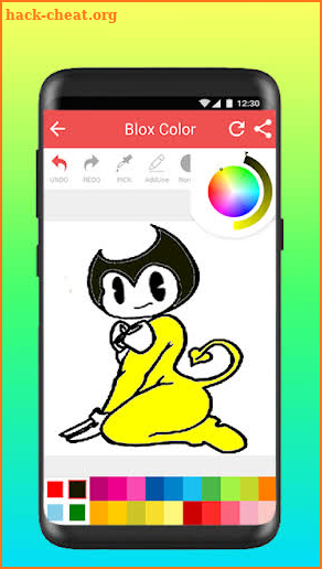 Coloring Bendy book's 2020 screenshot