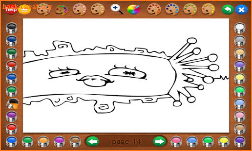 Coloring Book 17: Strange & Unusual screenshot