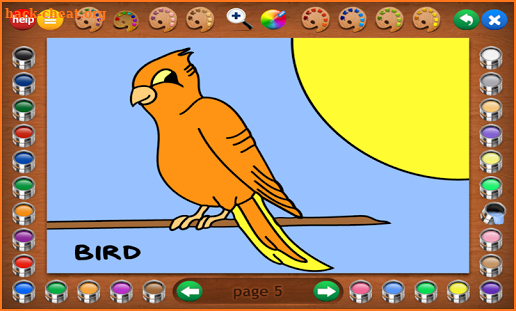 Coloring Book 3 Lite: Animals screenshot