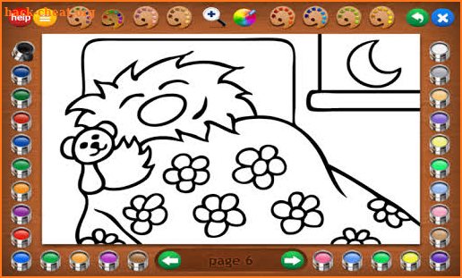 Coloring Book 9: Little Monsters screenshot