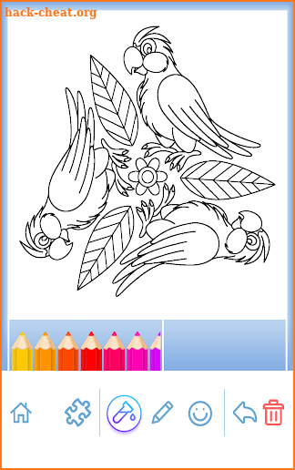 Coloring Book: Animal Mandala screenshot