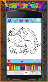 Coloring Book Ben 10 Ultimate Alien Heroes screenshot