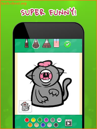 Coloring Book - Cats MAX screenshot