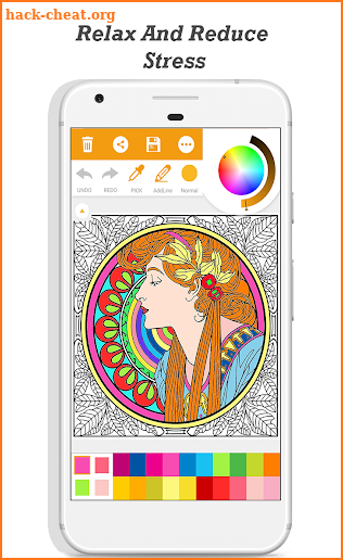 Coloring book for adults 2018- Free coloring pages screenshot