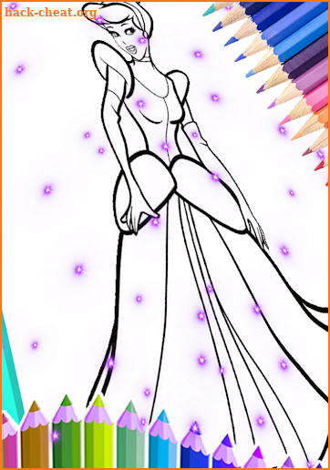 coloring book for any princess - coloring princess screenshot